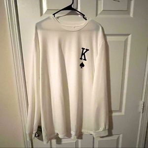 King of Spades Poker long sleeve Shirt 4xl
